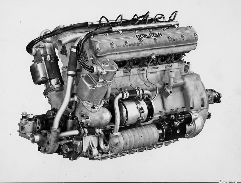 Maserati 300S, Motor