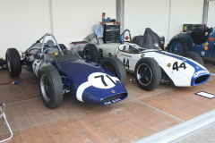 Cooper T53, 1960; Lotus 18, 1961