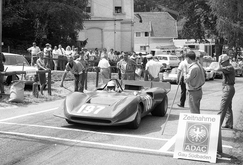 Peter Schetty, Ferrari 212 E "Montagna", Schauinsland 1969 (Freiburg/D)