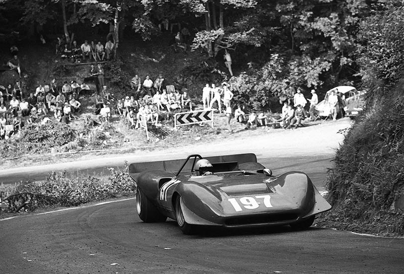 Peter Schetty, Ferrari 212 E "Montagna", Schauinsland 1969 (Freiburg/D)