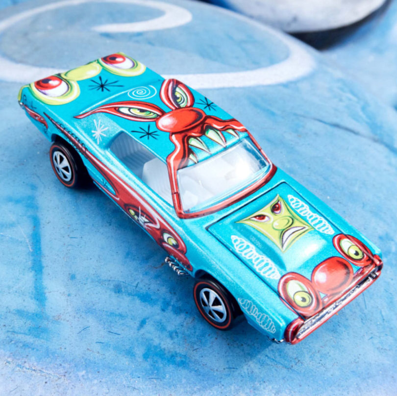 Kenny Scharf KarBombz T-Bird Hot Wheels