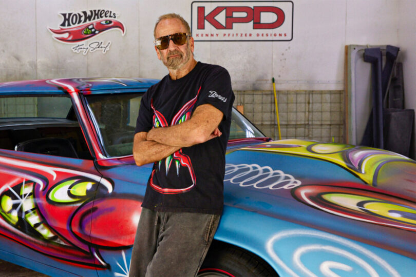 Kenny Scharf KarBombz T-Bird Hot Wheels