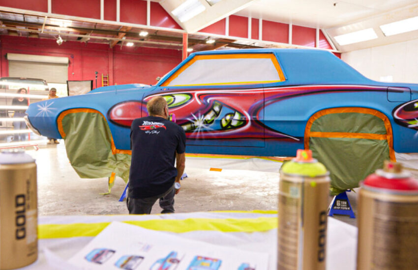 Kenny Scharf KarBombz T-Bird Hot Wheels