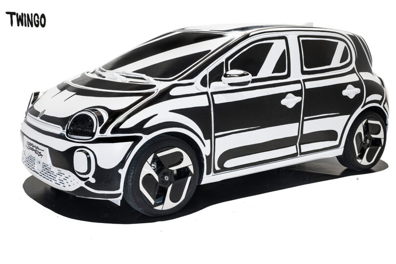 Renault x Joshua Vides - Twingo E-Tech electric