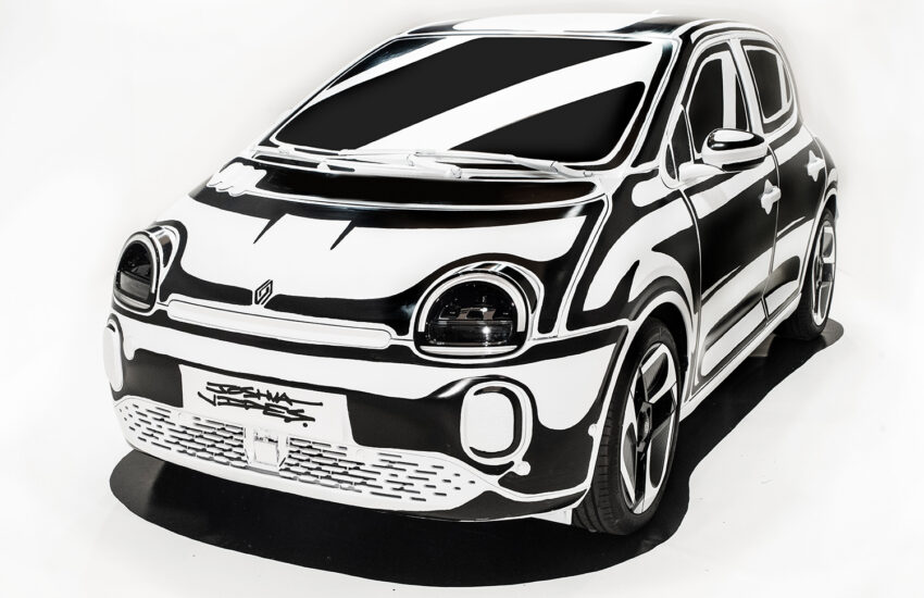 Renault x Joshua Vides - Twingo E-Tech electric