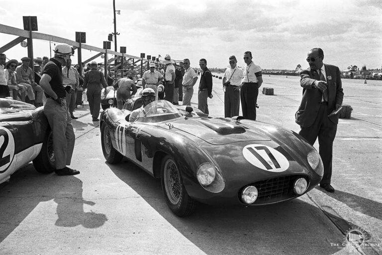 Castellotti 56 Sebring, Bernhard Cahier/Archiv Cahier