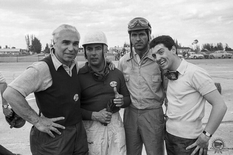 Taruffi Behra Menditeguy Perdisa 56 Sebring, Bernhard Cahier/Archiv Cahier